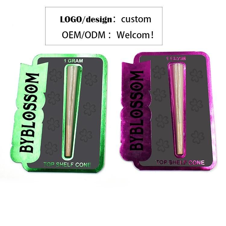 Customized 0.5/1ml Cartridge Vape Pen Clamshell Blister Packaging