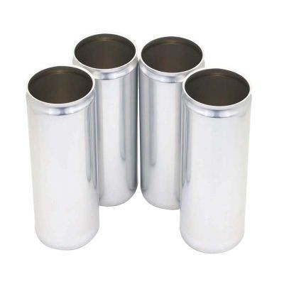 330ml Sleek Low MOQ Empty Color Customized Print Blank Metal Aluminum Beer Cans