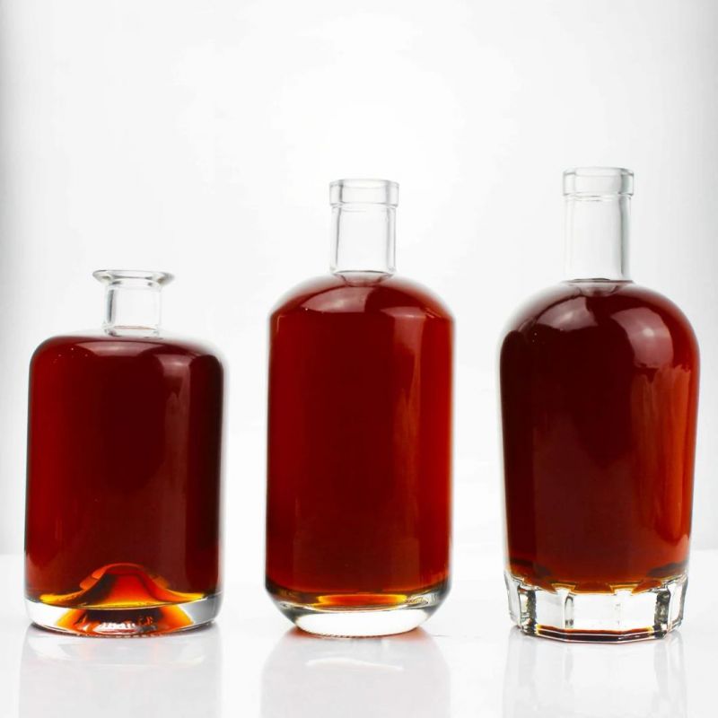 100ml 200ml 350ml 500ml Flat Cold-Brew Glass Bottle Juice Glass Packing Bottle