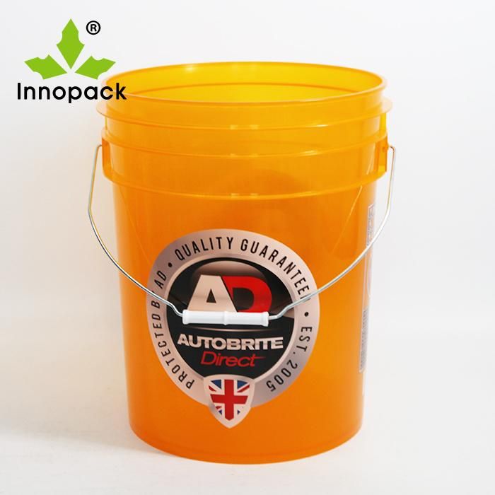 5gal Bucket 16L Plastic Car Wash Bucket with Lid and Dust Filter