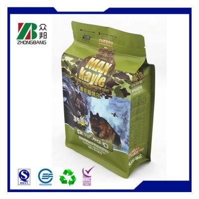 Pet Food Packaging Bag with Zipper Lock