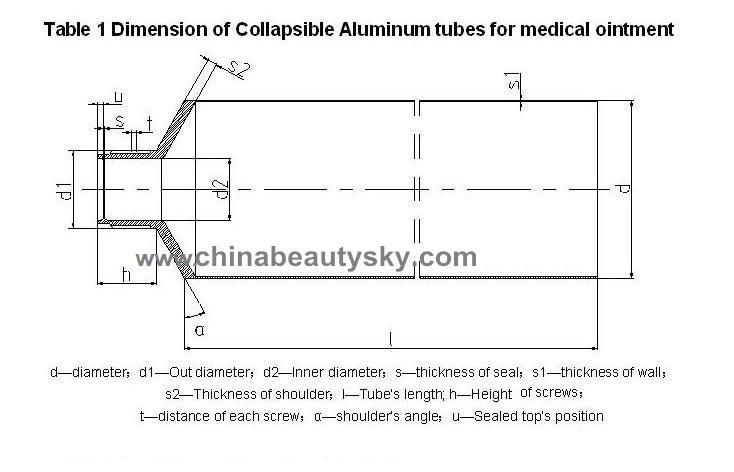 Watercolor Packaging Tube Student Painting Pen Packaging Tubes