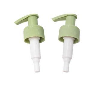 High Quality Green Color Left-Right Lock Shampoo Plastic Lotion Pump