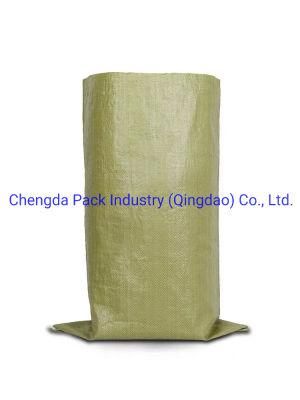 Factory 25kg 50kg Polypropylene Woven Raffia Packaging Sacks PP Sea Salt Flour Bags