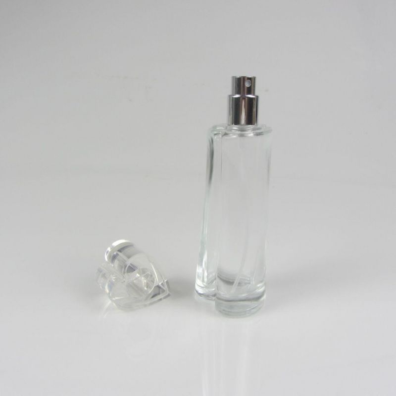 Heart Designed Empty spray Perfume Oil Bottle 50ml