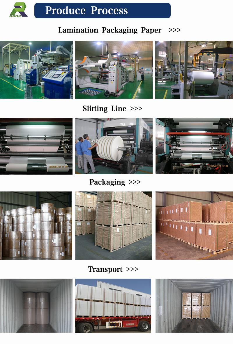 PE Coated Paper for Food Packing