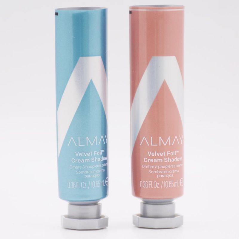 Aluminum Plastic Cosmetic Packaging Hand Cream Tube with Octagonal Cap