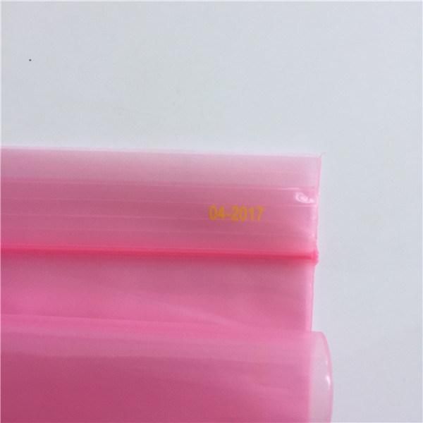 LDPE Plastic Grip Seal Bag Anti Static Zip Lock Bag