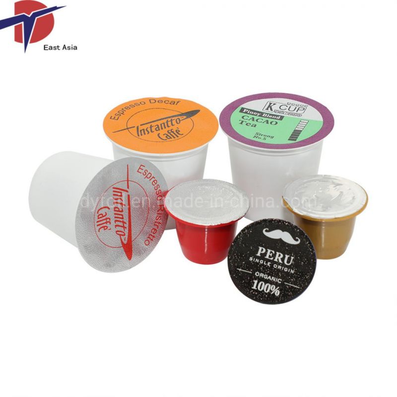 Coffee Capsule Heat Seal Foil Lids