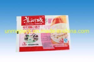 Back Center Sealed with Side Gusset Frozen Food Packaging Bag for Steamed Bun