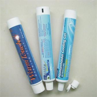 Toothpaste Laminated Tube with Screw Strip Screw on Cap