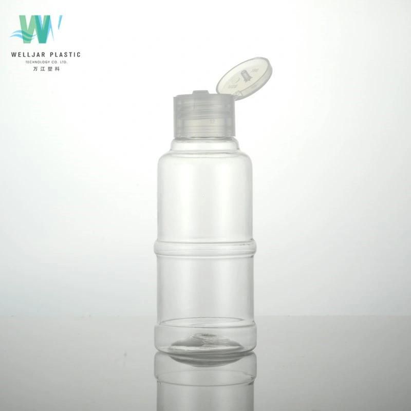 120ml Plastic Shaped Bottle with Lotion Pump