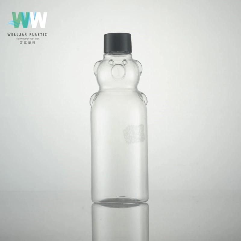 250ml Plastic Pet Bear Shaped Bottle with Lotion Pump