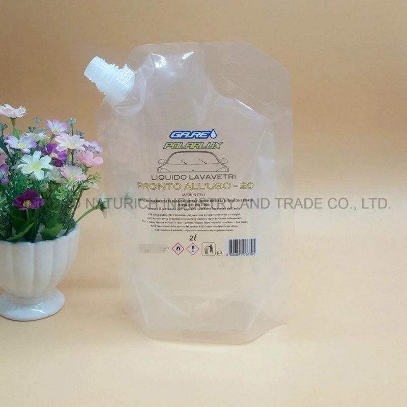 Liquid Packing Spout Bag /Stand up Spout Bag for Windshield Washer Fluid Package