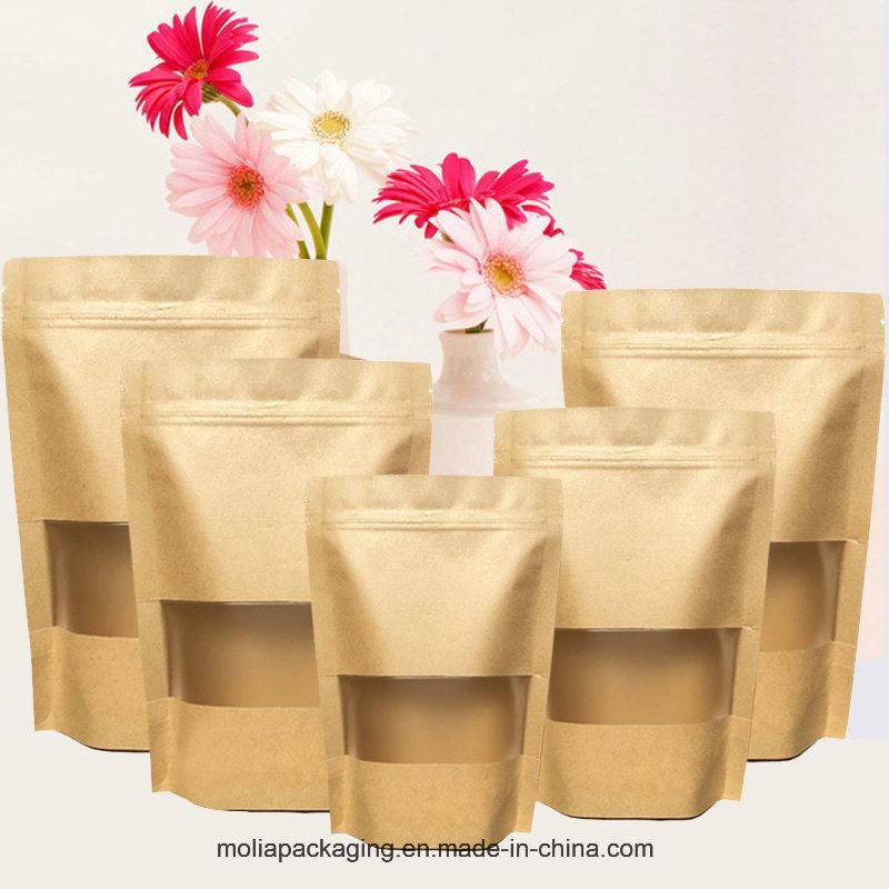 Food Packaging Brown Kraftpaper Bag