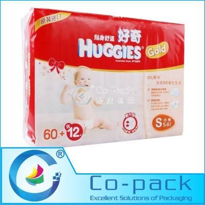 Baby Diaper Bag/Plastic Baby Wipe Bag/Pamper Packaging Bags