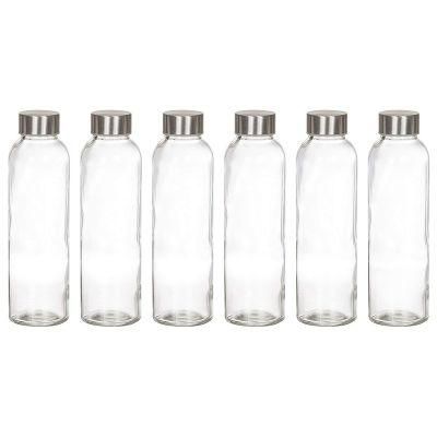 18oz Glass Clear Bottle Water Bottle for Kombucha