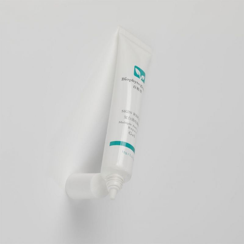 Cosmetic Tube Plastic Flap Tube Sunscreen with Customized Cap Packaging Materials Plastic Soft Tube