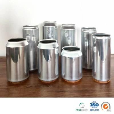 Hot Sale Soda Printed or Blank Epoxy or Bpani Lining Stubby 250ml Aluminum Can