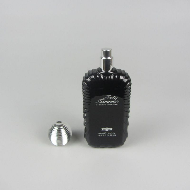 Fragrance Perfume Spray Glass Bottle with Painting Color