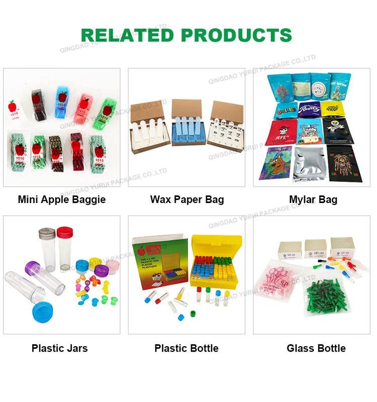 LDPE 1010 Mini Ziplock Baggies Apple Brand Design Mix Printed Plastic Small Zip Lock Bags