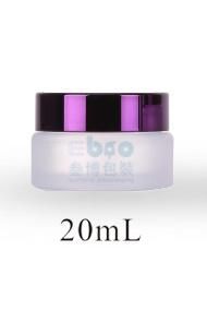 Plating Screw Cap Scrub Cosmetic Packaging Skin Care Cream Jar