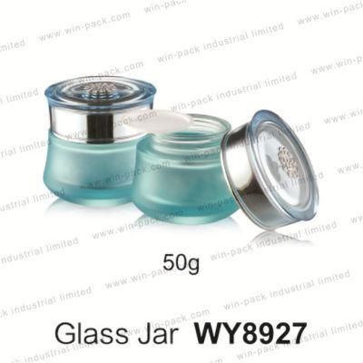 High Quality Clear Glass Jar Cosmetic Cream for Cosmetic Packing