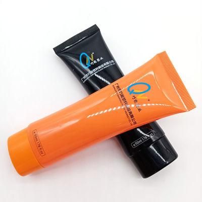 Small Plastic Flat Oval Tube for Hand Cream Packaging