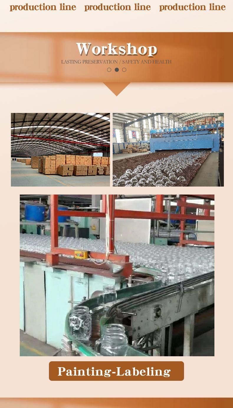 Glass Packing Jar Screw Cap for Honey Packing