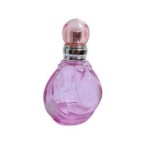 Ladies Perfume Bottle Glass Empty Bottle Round 100ml Cosmetic Spray Bottle Liquid