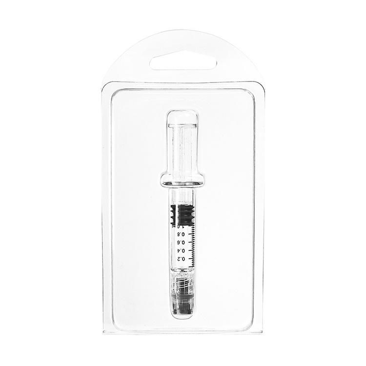 Luer Lock Glass syringe Clamshell Blister Packaging