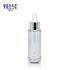 High Quality Skincare Cosmetic Packaging Round Serum Lotion Pump Plastic Dropper Bottle