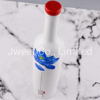 Decal Printing Ceramic Vodka Bottle 500ml Wine Vodka Bottle