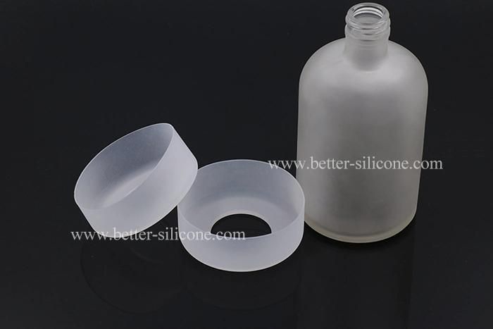 Custom Personalized Reusable Embossed Logo Silicone Bottle Sleeve