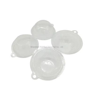 Custom Design Plastic Pet PVC Clear Blister Bath Bomb Clamshell