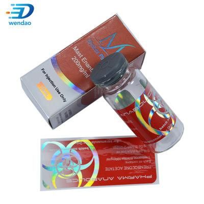 Custom Design OEM Small Bottle Paper Box for Steroid Packaging