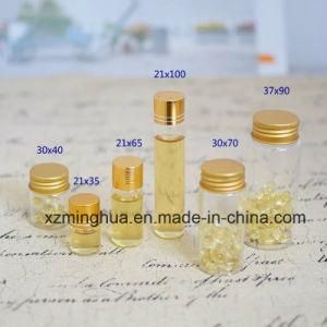 Glass Test Tube-Type with Aluminum Screw Cap