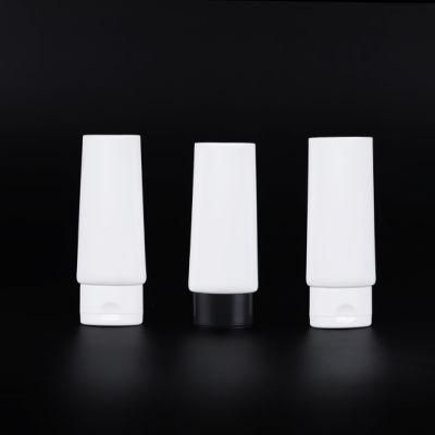 Cosmetic Packaging Empty Cream Lotion Plastic PE Soft Tube with Black PP Screw Cap