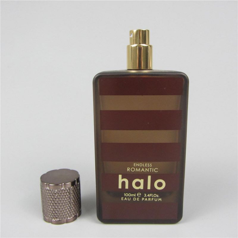 30ml 50ml 100ml Square Glass Luxurious Perfume Bottle