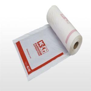 Disposable Clear LDPE Poly Laundry Suit Garment Packaging Dry Cleaning Cover Plastic Bag for Clothes on Roll