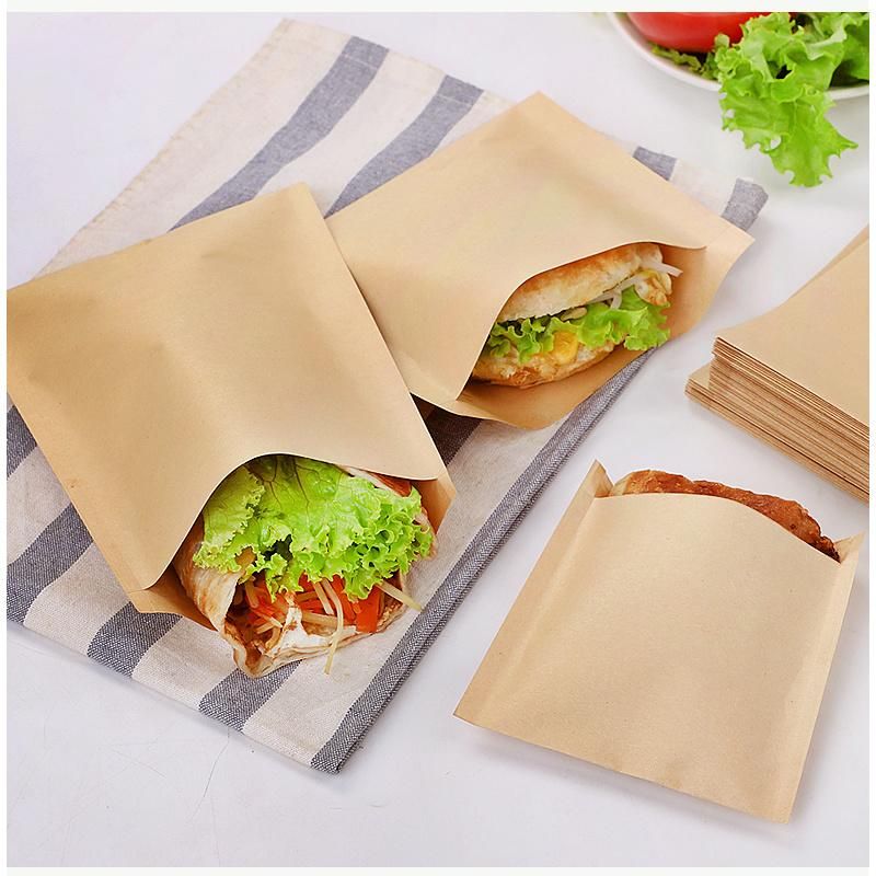 Food Packaging Printed PE Coated Paper Bags