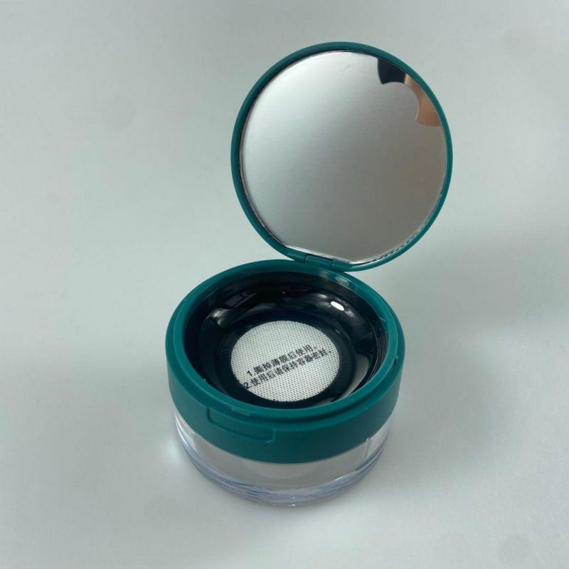 High Penetration Flip Cover with Mirror Powder Box Set Makeup Box Empty Box Packing Material