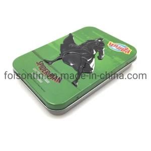 OEM Seven-Eleven Retail Fancy Embossed Play Card Tin Box Candy Tin Can