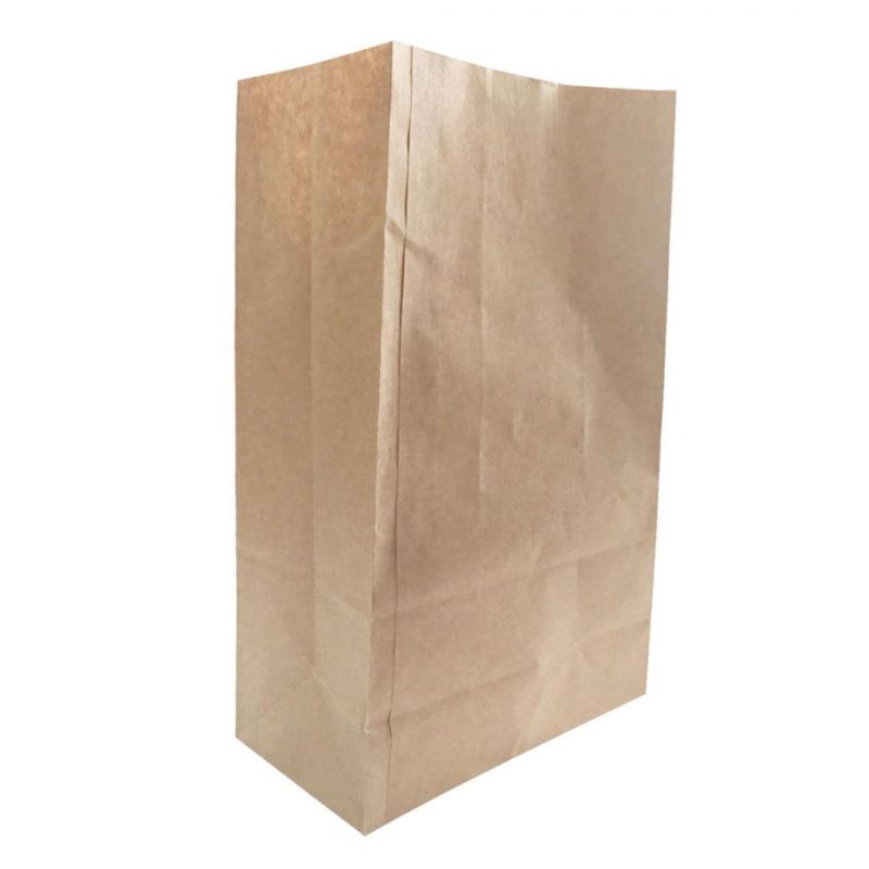 25kg Kraft Paper Potato Feed Flour Sacks for Sale