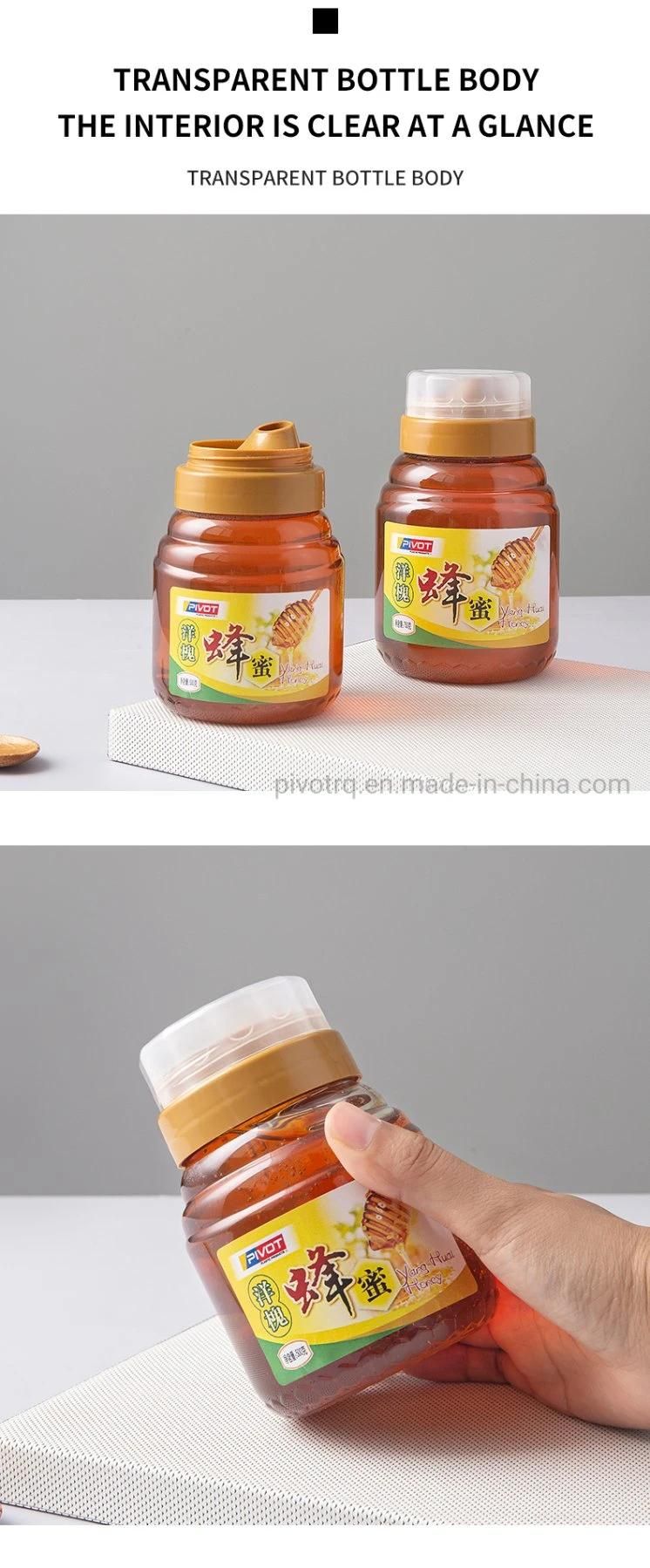 500g Plastic Bottle for Honey Packaging Food Grade Honey Jars