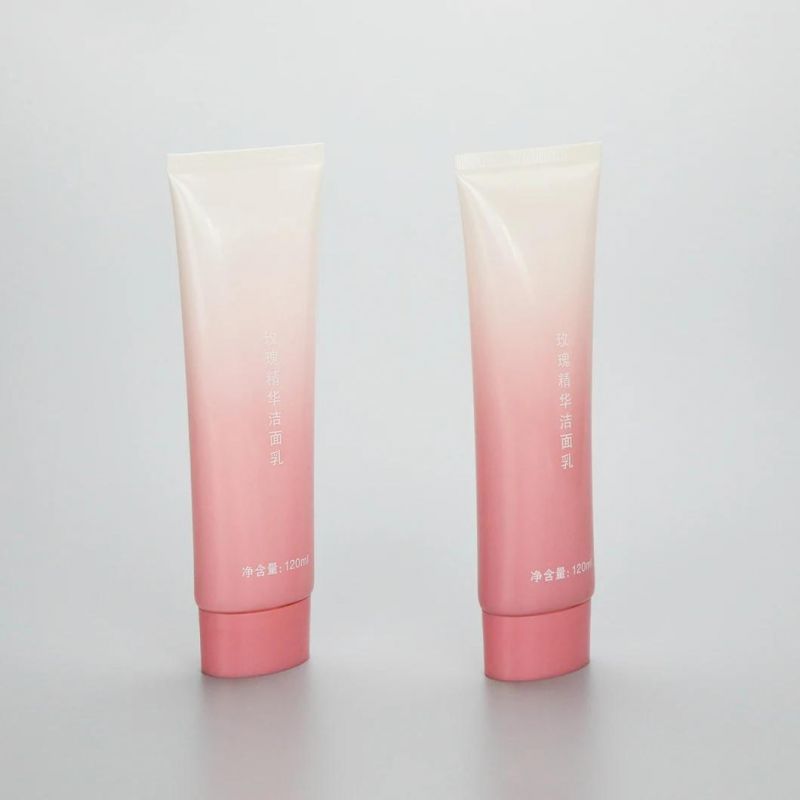 Useful Cosmetic Body Lotion Plastic Tube with Stainless Massage Roller