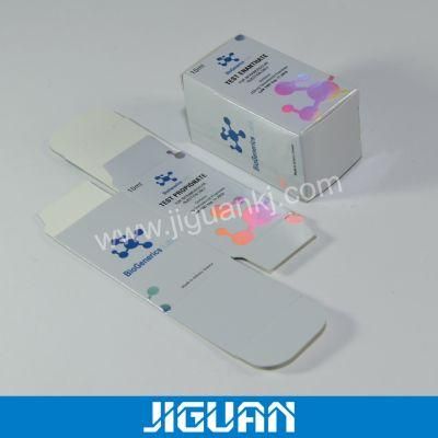 High Quality 10 Ml Hot Stamping Holographic Vial Paper Packaging Box