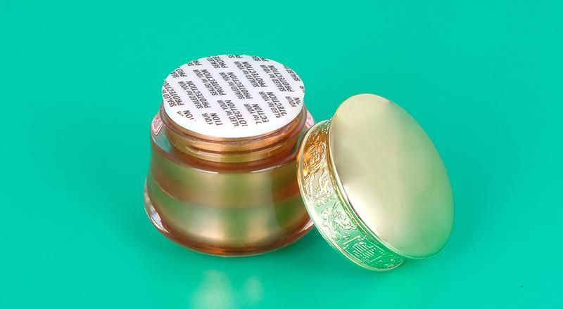 15g Vintage Style Plastic Cream Jar for Skin Care