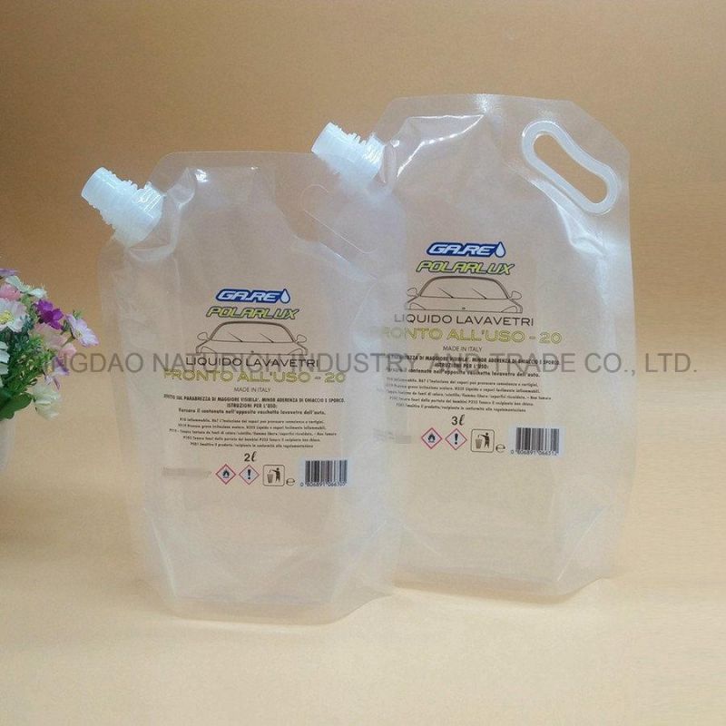 Antifreeze Liquid Glasswater Spout Bag 3L