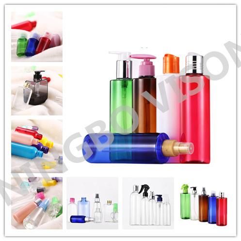 120ml High Quality Empty Clear Plastic Cylinder Bottle with Long Nozzle Lotion Pump